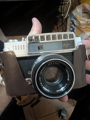 Aparat Foto Vintage Taron VL Rangefinder cu Obiectiv 45mm f 1.8