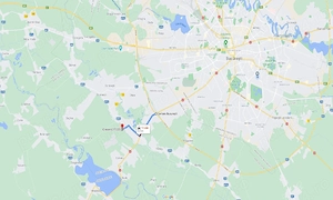 Teren 1700 mp de închiriat Clinceni-Bragadiru   acces camioane   lângă A0   utilități + container - imagine 4