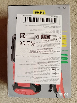 Tester Baterie Auto FBT-300 12V-24V, 100-2000 CCA, 2-220 Ah - NOU, SIGILAT - imagine 9