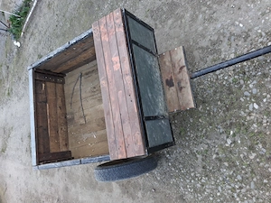 Vând remorca pentru atv sau motocultor 