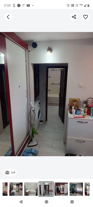 Vând apartament cu doua camere central sau schimb cu casa in Drăgășani .Ap se vinde parțial mobilat  - imagine 2