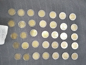 Diferite monede vechi de euro pentru colecționari  - imagine 5