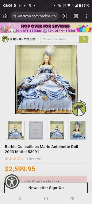 vand papusa barbie de colectie