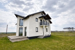 Vilă P+M finisată, 152 mpu, toate utilitățile, teren 600 mp, Ghercești