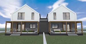 Duplex modern Nordic  - imagine 3
