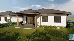 Casă modernă de vânzare în Petin, 4 camere, 100 mp utili, 500 mp teren - imagine 4