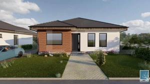 Casă modernă de vânzare în Petin, 4 camere, 100 mp utili, 500 mp teren - imagine 3