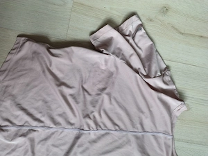 Tricou Nike Dri-Fit Crop-Top with Diamante detail. Size XS. Oxford Pink - imagine 2