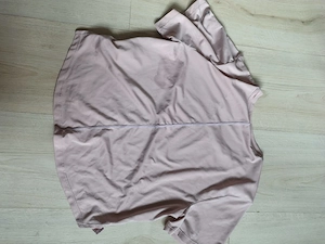 Tricou Nike Dri-Fit Crop-Top with Diamante detail. Size XS. Oxford Pink - imagine 3