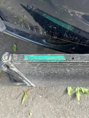 Radiatoare AC și APĂ + sistem deschidere capotă WV golf 5, 2006, 1,6 1K ABBSEX0 - imagine 5