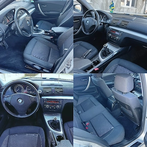 BMW Seria 1 118d 2011 E5 Titan Silber Metalic - imagine 7