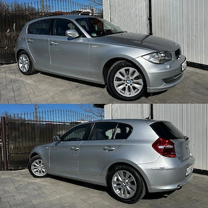 BMW Seria 1 118d 2011 E5 Titan Silber Metalic - imagine 3