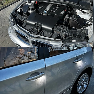 BMW Seria 1 118d 2011 E5 Titan Silber Metalic - imagine 6