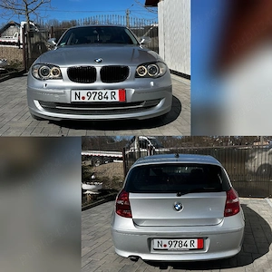 BMW Seria 1 118d 2011 E5 Titan Silber Metalic - imagine 4