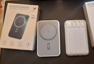 baterie externa 10000mA powerbank MagSafe wireless , noi sigilate