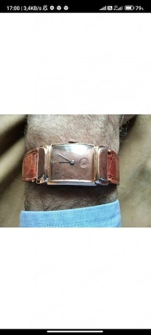Bulova aur laminat 14 k  - imagine 2
