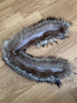 Guler geaca din blana naturala cu captuseala.Trimit prin curier. - imagine 3