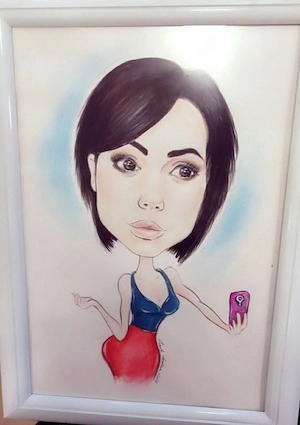 caricaturi la comanda 