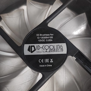 Set 2 Ventilatoare ID-Cooling 120mm Red LED