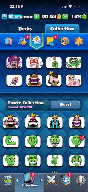 cont clash royale 