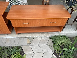 comoda pt tv cu doua sertare 