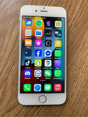 Telefon Apple iPhone 6s Gri 64gb memorie liber,perfect functional bateria tine cateva ore.