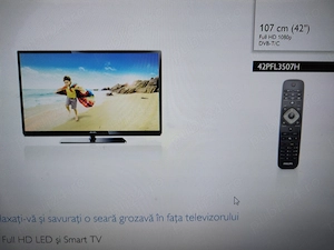 Vind Tv smart Pfilips 107 stare  f.buna