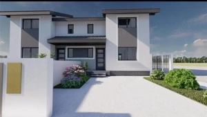 COMISION 0%, Duplex 4 Camere, La Cheie, P+E, 95MP, 335 Teren, SACALAZ - imagine 2