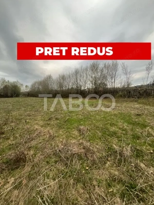 Teren intravilan pentru casa zona linistita 550 mp front 21 m Cisnadie