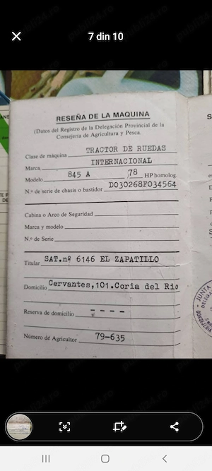 International case 4x4 adus din Spania  - imagine 2