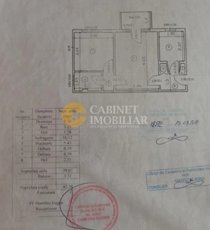 PACURARI- APARTAMENT CU 2 CAMERE - MOBILAT/UTILAT - imagine 16