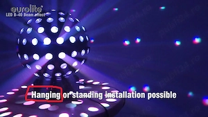 glob rgb eurolite beam 40