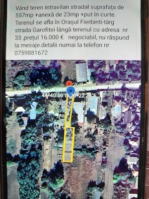 Teren de vanzare 