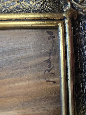 Set 2  tablouri: "Țigan bătrân cu pipă" și "Țigancă cu pipă " - imagine 4