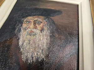 Tablou "Rabin bătrân", studiu după Rembrandt