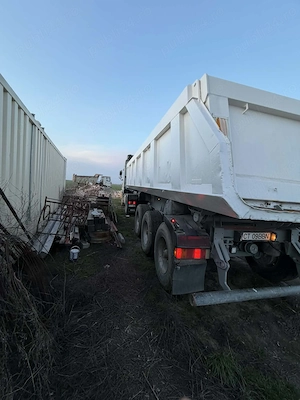 DAF XF 105 410 an 2008 + remorca SCHMITZ - imagine 4