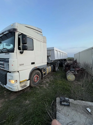 DAF XF 105 410 an 2008 + remorca SCHMITZ - imagine 5
