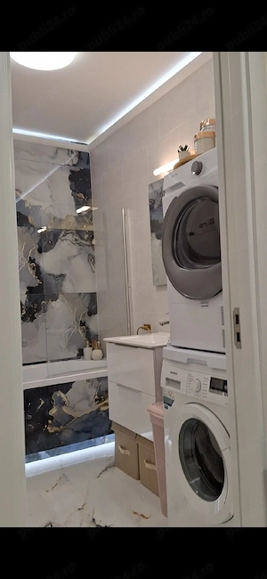 Apartament 2 camere ultrafinisat, mobilat și utilat la cheie, terasă 12mp, în Terra,Floresti - imagine 9