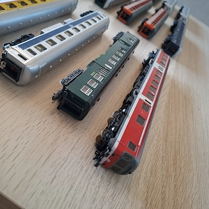 Vand flota vagoane tren scara HO