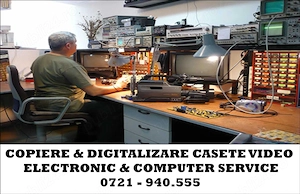 Digitalizare & copiere casete video cluj - reparatii electronice