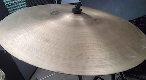 Cinel Cymbal Paiste 2002 Ride 20" vintage anii 1980 - imagine 3