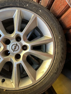 Jante Opel echipate cu cauciucuri de vară Debica  - imagine 2