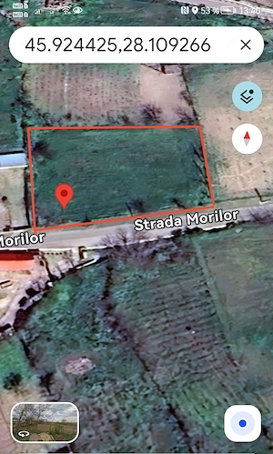 Vând 2000 m. p. teren intravilan com. Oancea, jud. Galați 