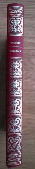 sacontala poema indiana calidasa cartonta  editura prietenii cartii heritage 18 1996 254 pagini 