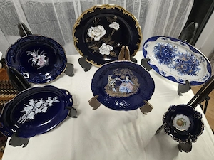 Colecție de platouri decorative din porțelan