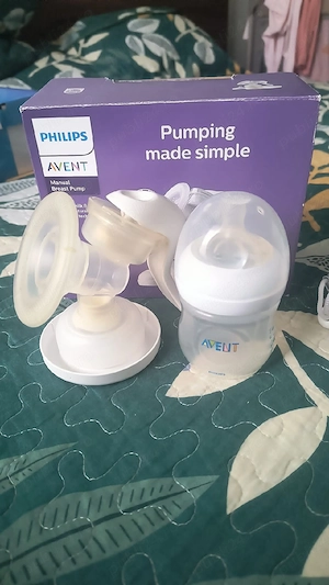 Pompe de sân manuală Philips Avent - imagine 4
