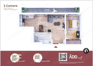 Apartament 2 camere, Maurer, Sighisoara - imagine 2