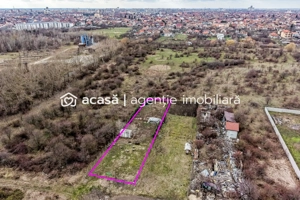 Teren 906 mp Arad,  preț sub localitățile limitrofe. - imagine 2