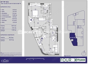 Apartament cu 3 camere și parcare subterană | XCity Timișoara - imagine 9