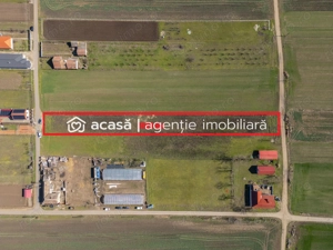 Teren 3.600 mp în Curtici, 2 fronturi stradale – La doar 20 km de Arad - imagine 2